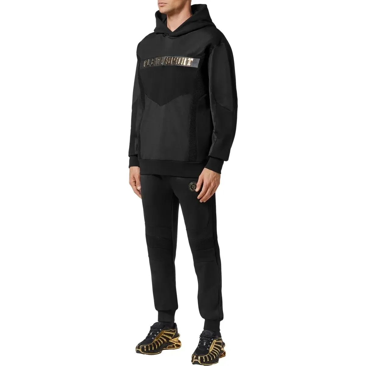 Plein Sport - Hoodie Statement - Größe 3XL - schwarz – Bild 2