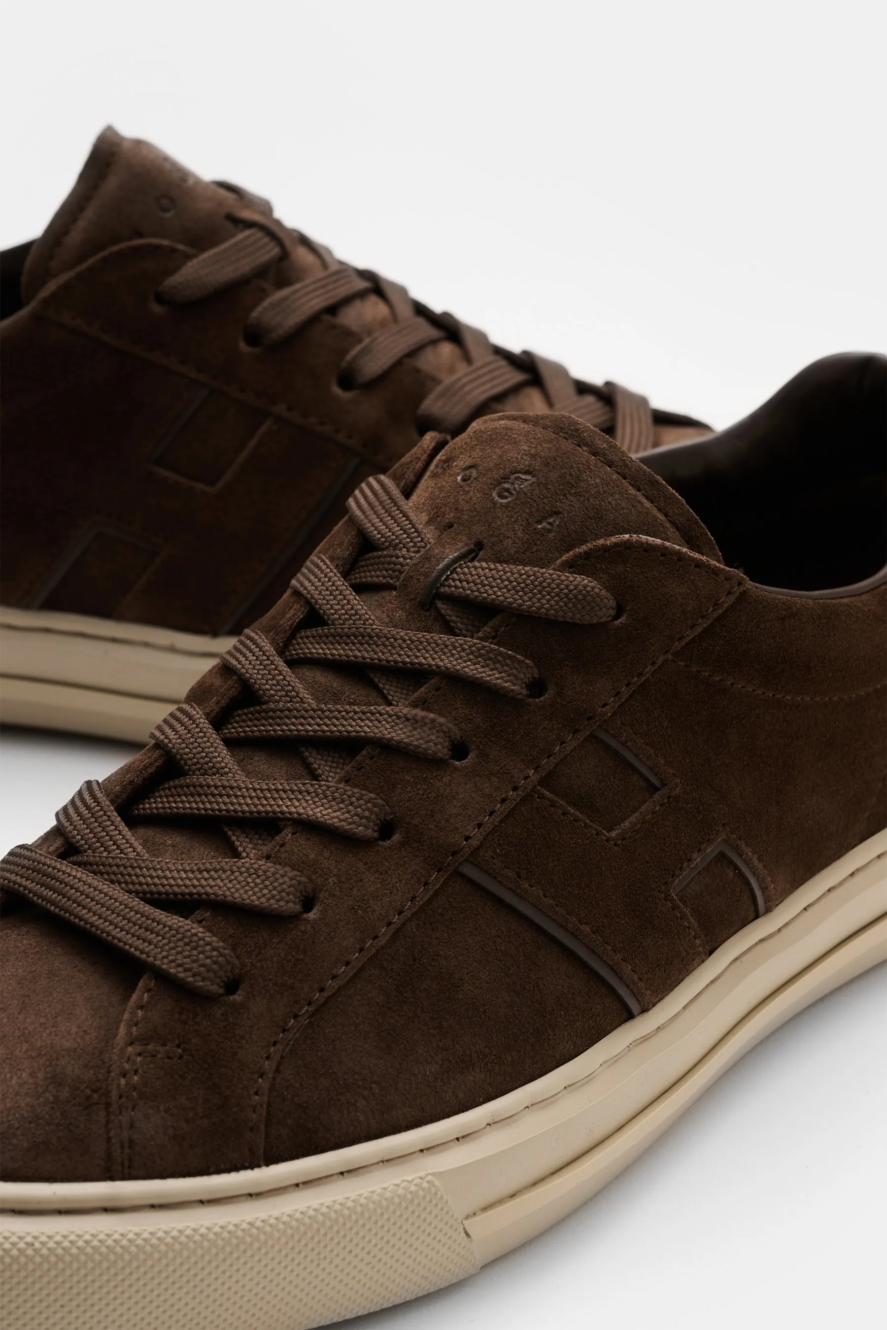 Hogan - Herren - Sneaker 'Allacciato' dunkelbraun – Bild 3