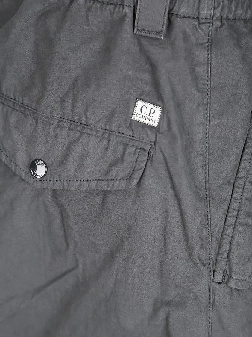 CP Company - Peached Microreps Trousers - Größe 48 - grau – Bild 2