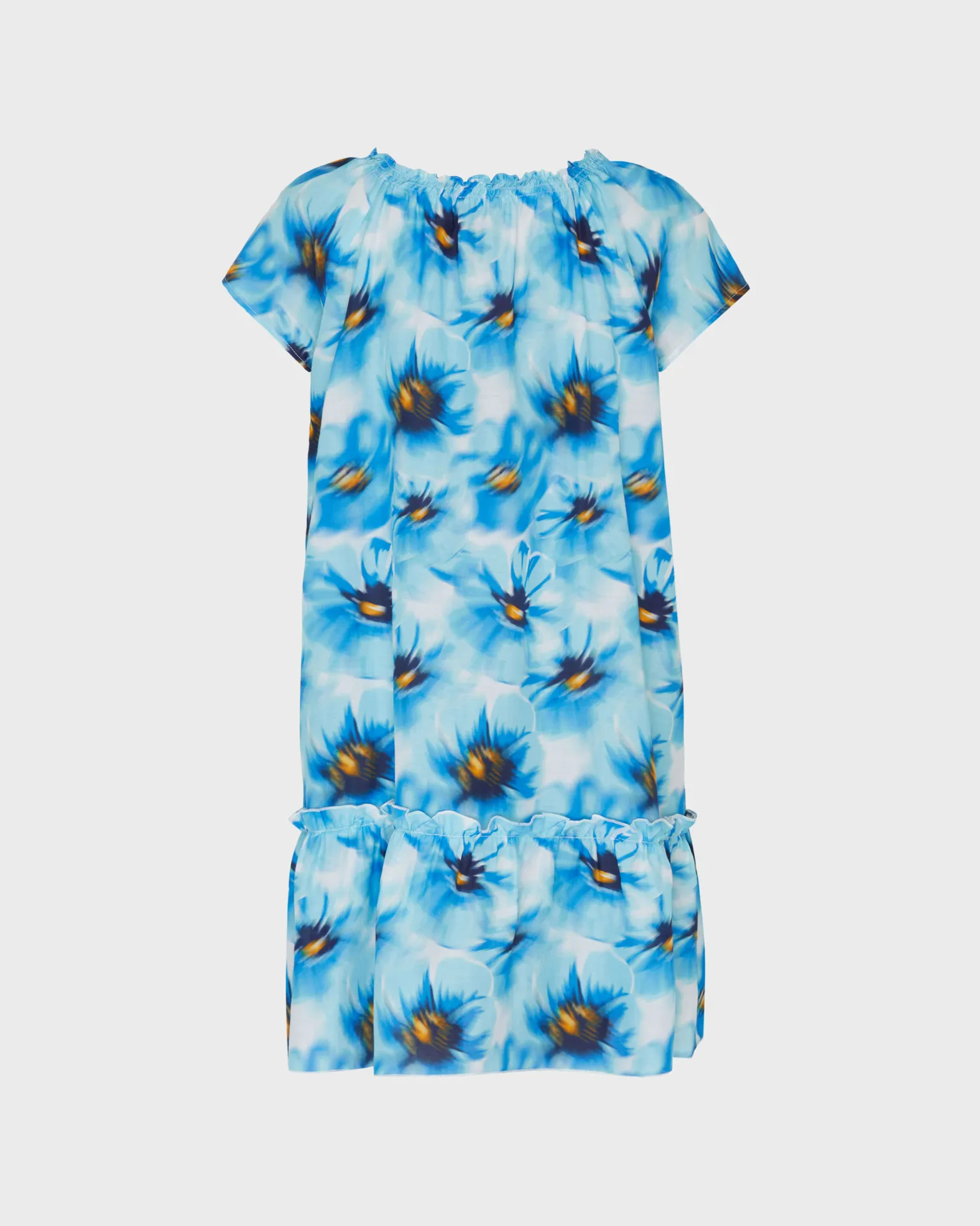 Vilebrequin - Poppies Baumwoll- Und Seidenkleid Für Mädchen - Kleid - Gizelle - Blau - Größe 6 – Bild 2