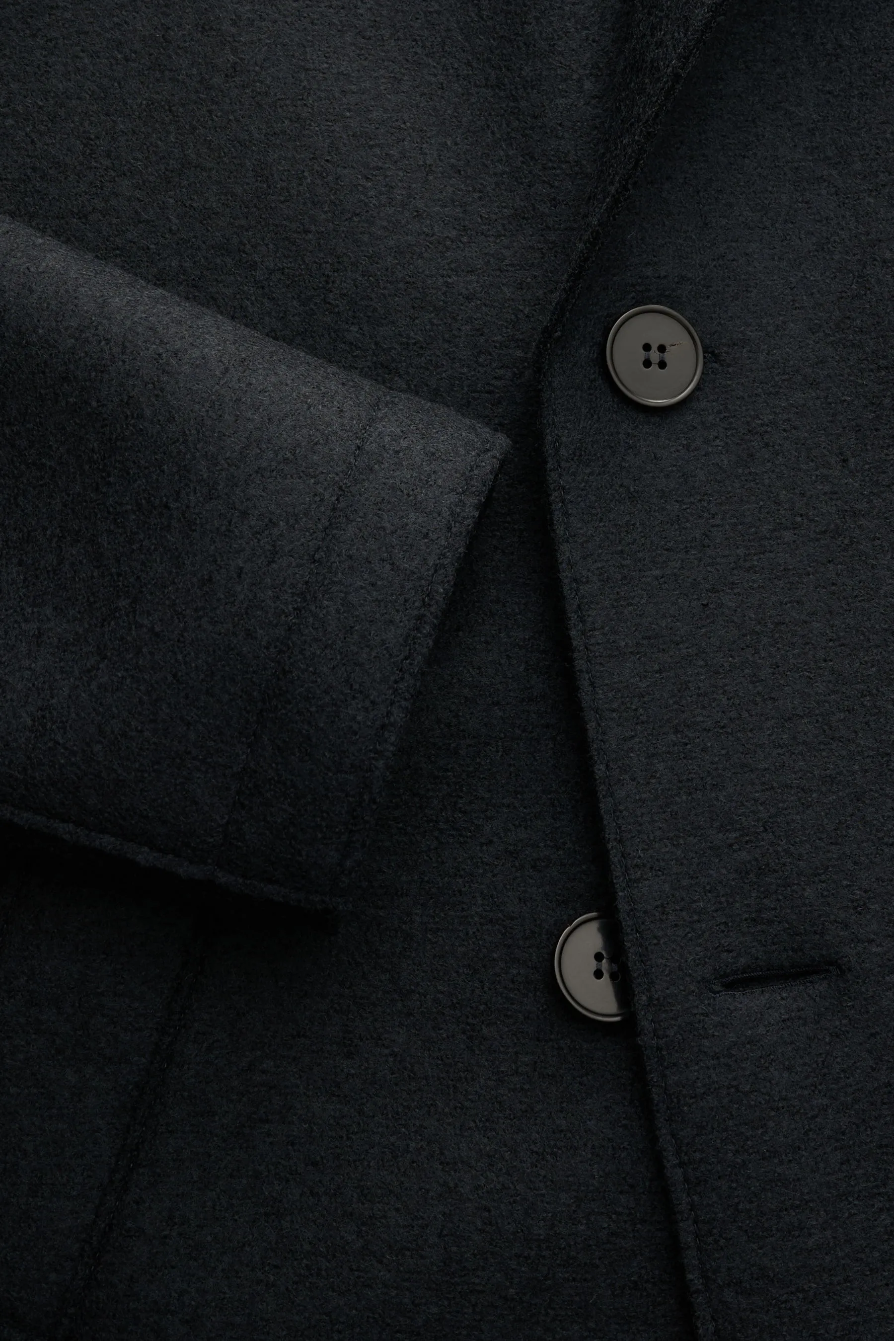Harris Wharf London - Herren - Wollmantel dark navy – Bild 4