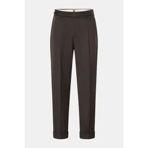 PT Torino - Herren - Wollhose %27Carrot Fit%27 graubraun meliert PT Torino - Herren - Wollhose %27Carrot Fit%27 graubraun meliert