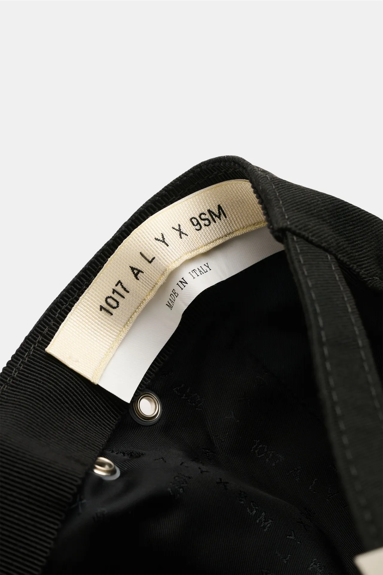 1017 ALYX 9SM - Herren - Baseball-Cap 'Logo Hat' schwarz – Bild 5