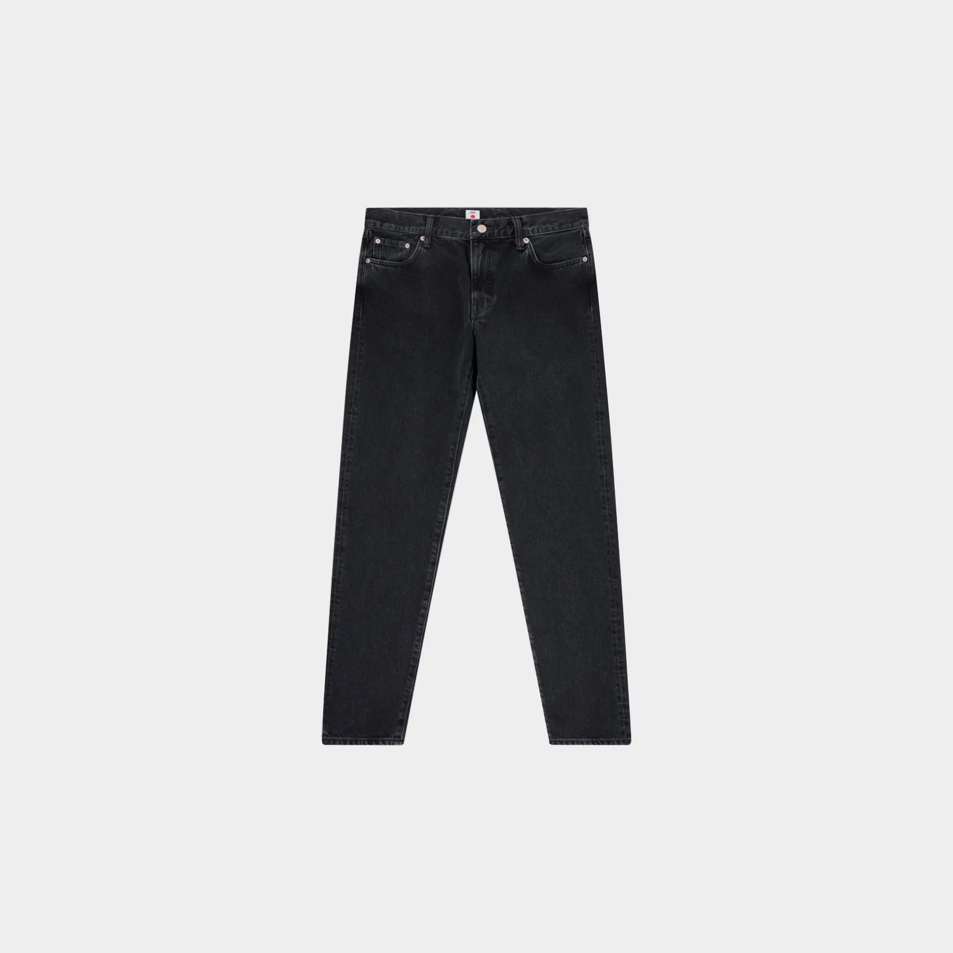 I035082 Regular Tapered Jeans - Black Dark Used I035082 Regular Tapered Jeans - Black Dark Used