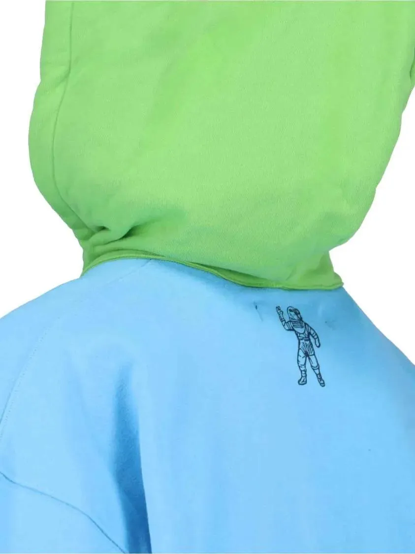 Billionaire Boys Club - Logo Hoodie – Light Blue/Green - Größe L - blau – Bild 2