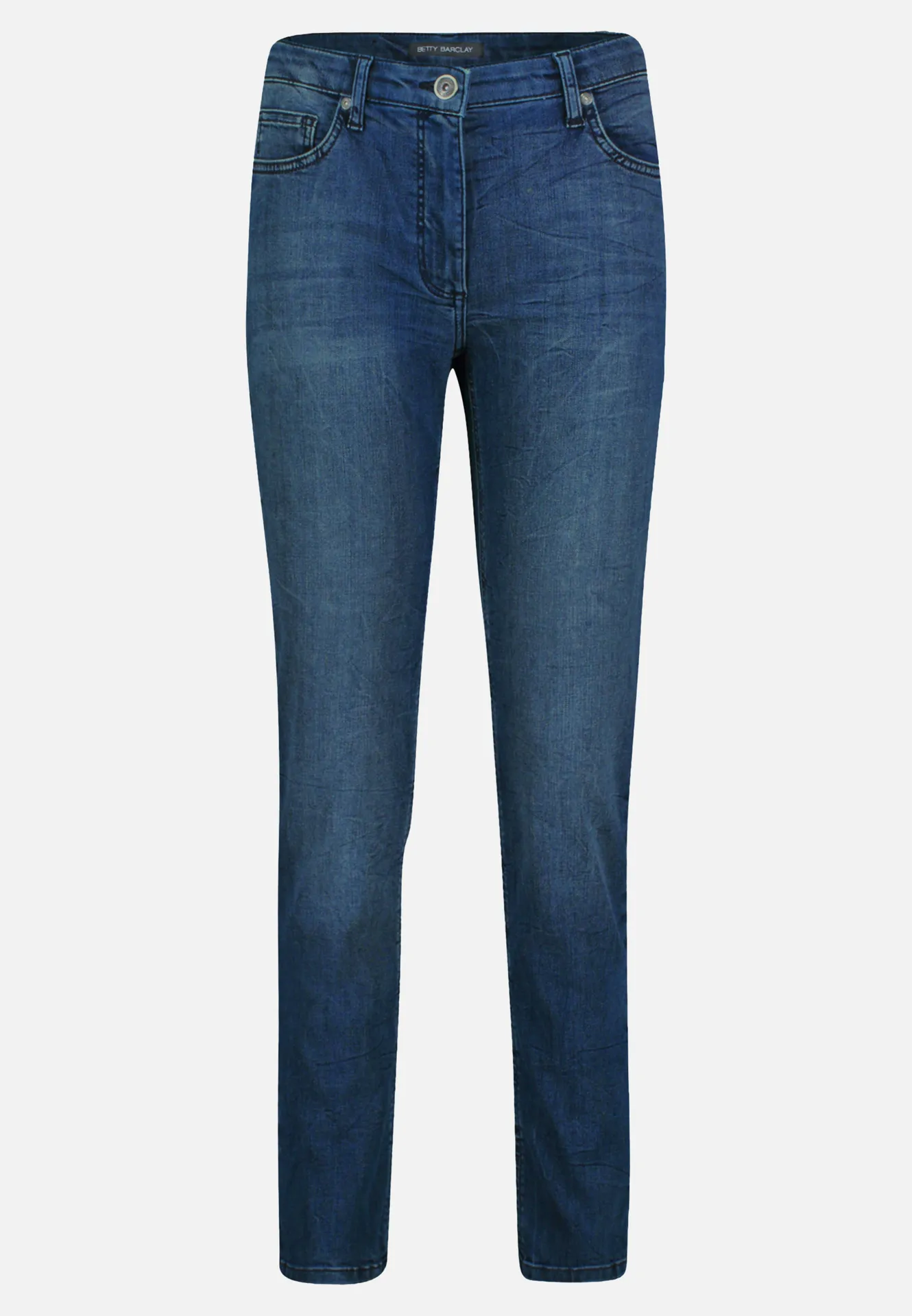 Basic-Jeans mit Waschung – Bild 3