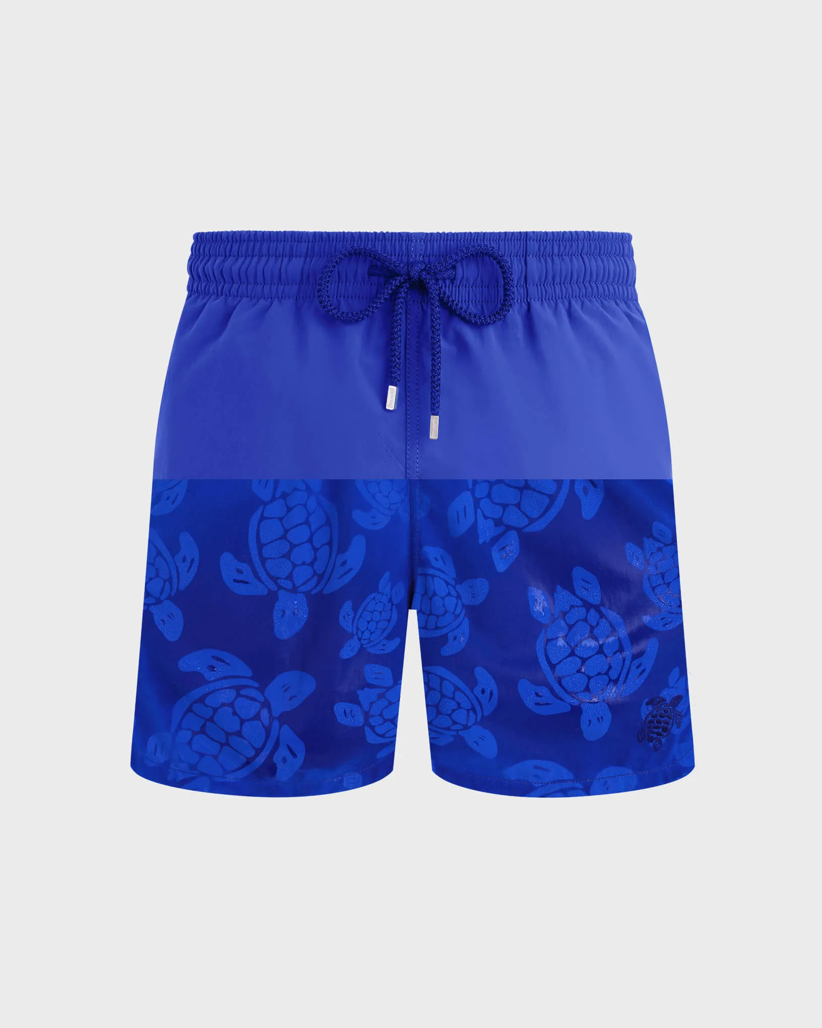 Vilebrequin - Mit Wasser Reagierende Ronde Des Tortues Maxi Badeshorts Für Herren - Bademode - Moorea - Blau - Größe XL – Bild 5