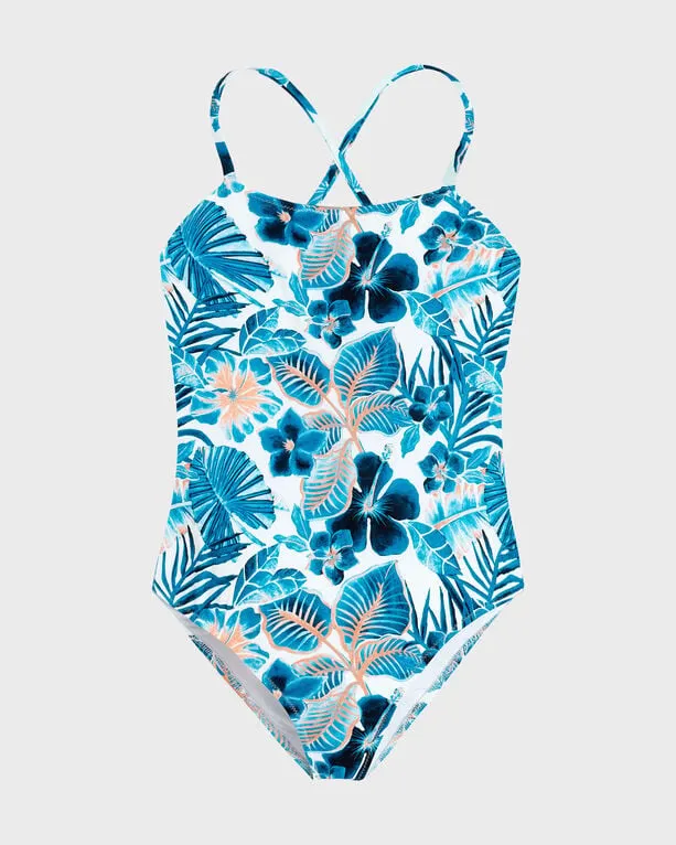 Vilebrequin - Island Flowers Badeanzug Für Mädchen - Bademode - Gim - Weiss - Größe 8 Vilebrequin - Island Flowers Badeanzug Für Mädchen - Bademode - Gim - Weiss - Größe 8