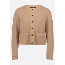 Strick-Cardigan mit aufgesetzten Taschen Strick-Cardigan mit aufgesetzten Taschen