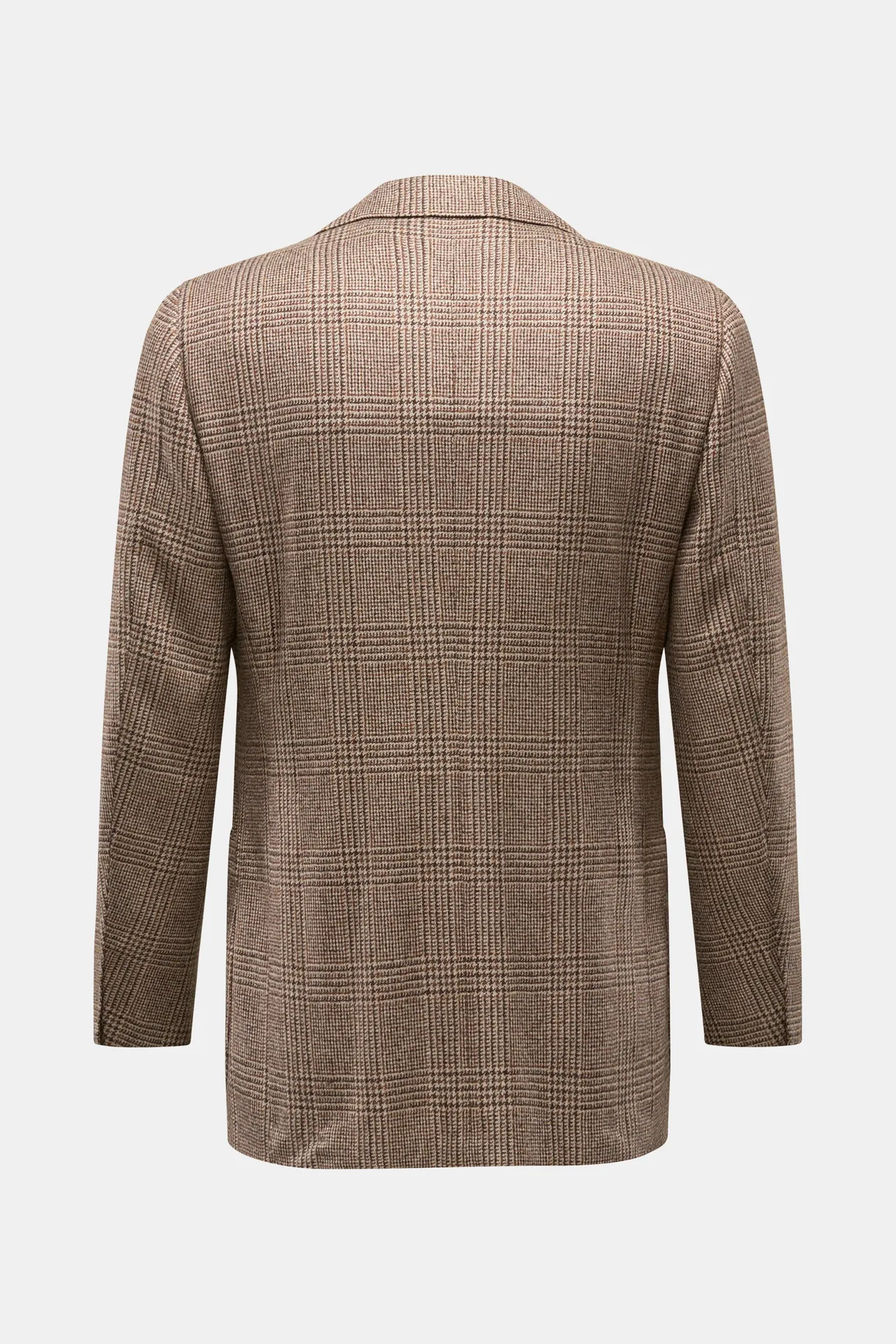 Cesare Attolini - Herren - Cashmere Sakko braun/beige kariert – Bild 3