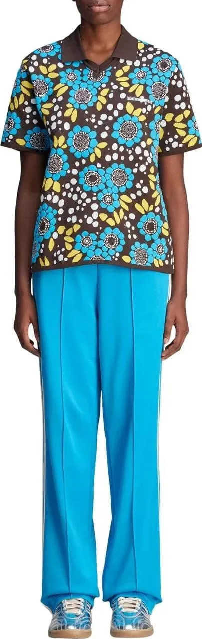 Adidas - Wales Bonner Knit F Polo Multicolor - Größe L - bunt – Bild 3