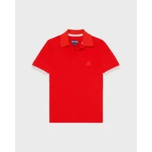 Vilebrequin - Solid Polohemd Aus Bio-baumwolle Für Jungen - Polohemd - Pantin - Rosa - Größe 2 Vilebrequin - Solid Polohemd Aus Bio-baumwolle Für Jungen - Polohemd - Pantin - Rosa - Größe 2