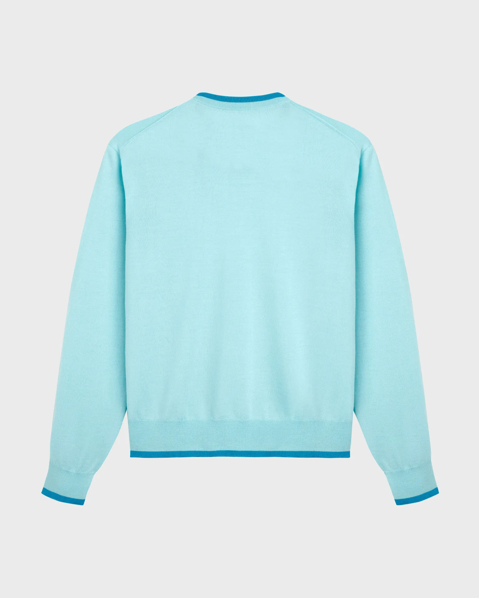 Vilebrequin - Rundhalspullover Aus Kaschmir, Seide Und Merinowolle Für Herren - Pullover - Pierre - Blau - Größe XL – Bild 2