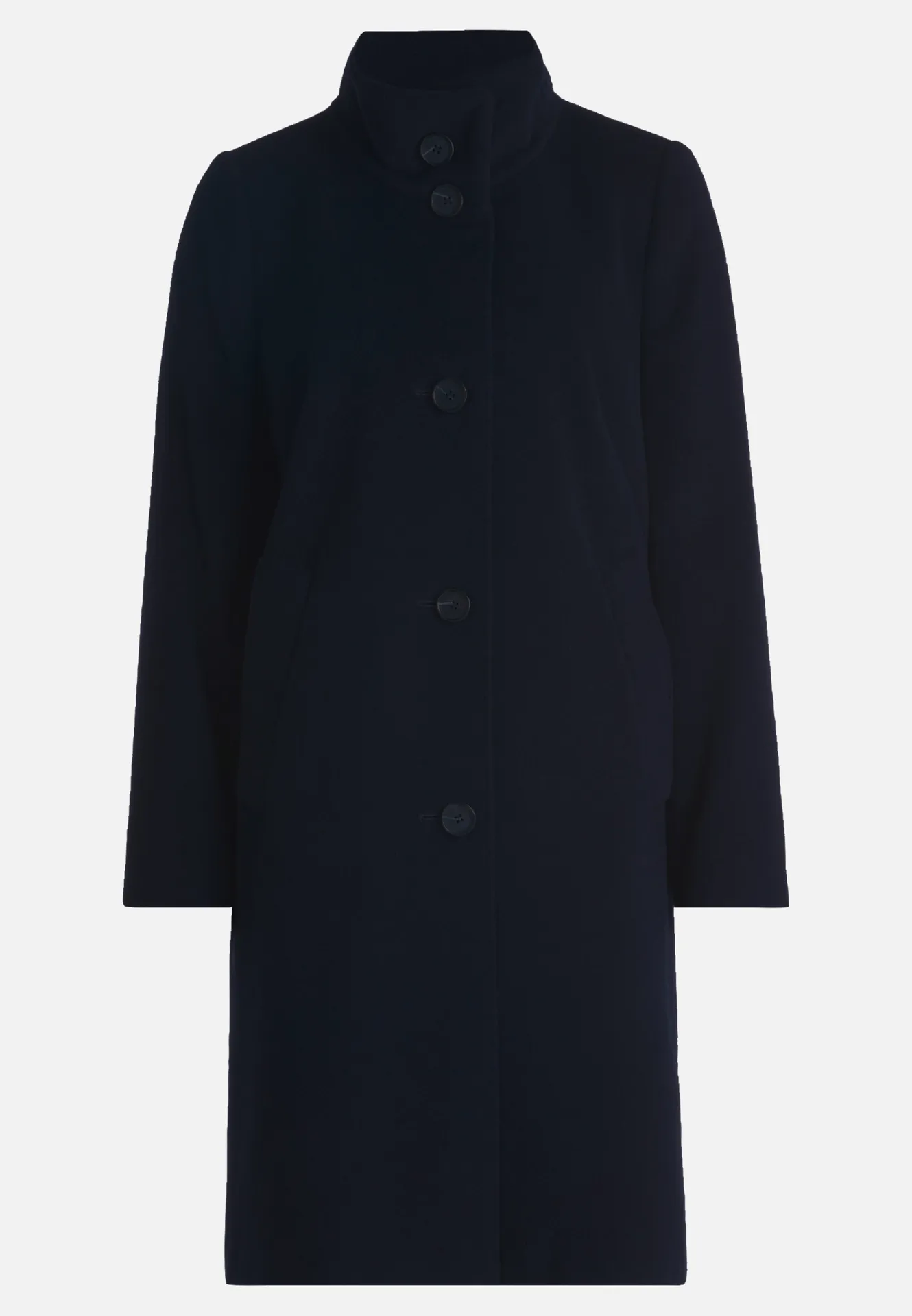Wollmantel mit Kragen – Bild 3