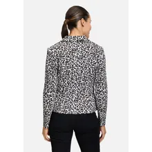 Kurzblazer mit Animalprint Kurzblazer mit Animalprint