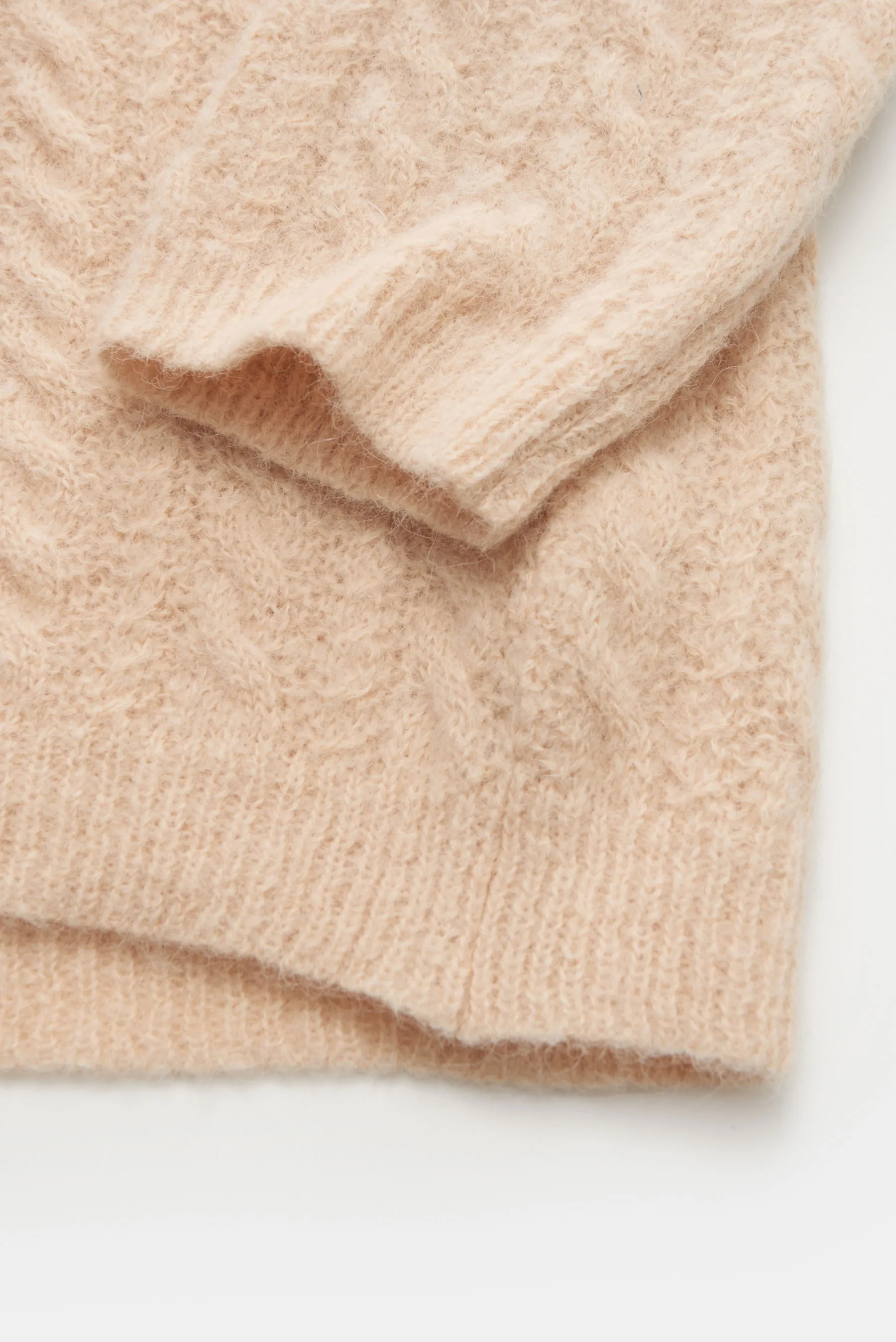 Our Legacy - Herren - Rundhalspullover 'Popover Roundneck' beige – Bild 3