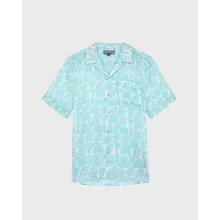 Vilebrequin - Seashells Bowling-hemd Aus Leinen Für Herren - Hemd - Charli - Weiss - Größe XXXL Vilebrequin - Seashells Bowling-hemd Aus Leinen Für Herren - Hemd - Charli - Weiss - Größe XXXL