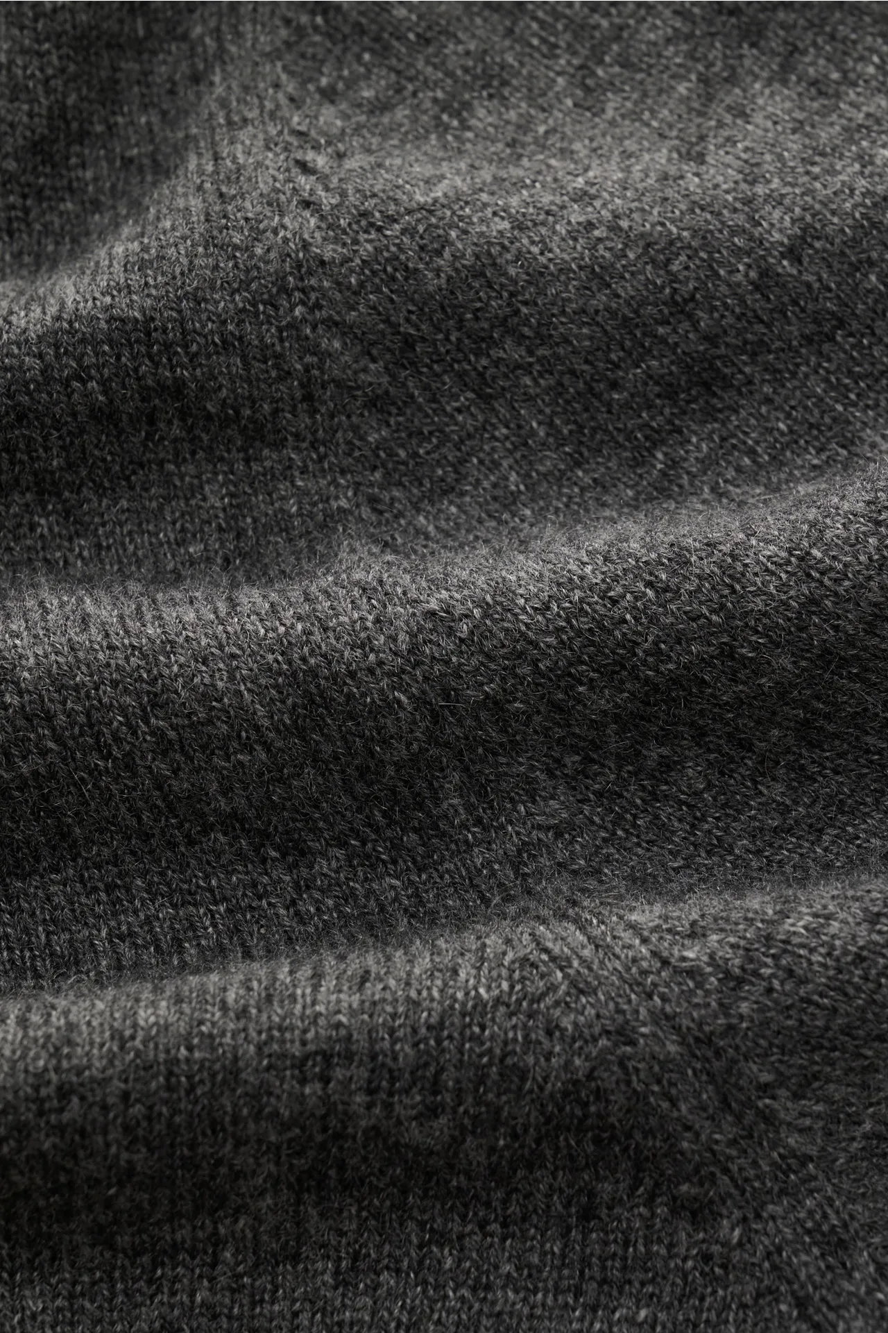 Bruno Manetti - Herren - Cashmere Cardigan dunkelgrau meliert – Bild 5