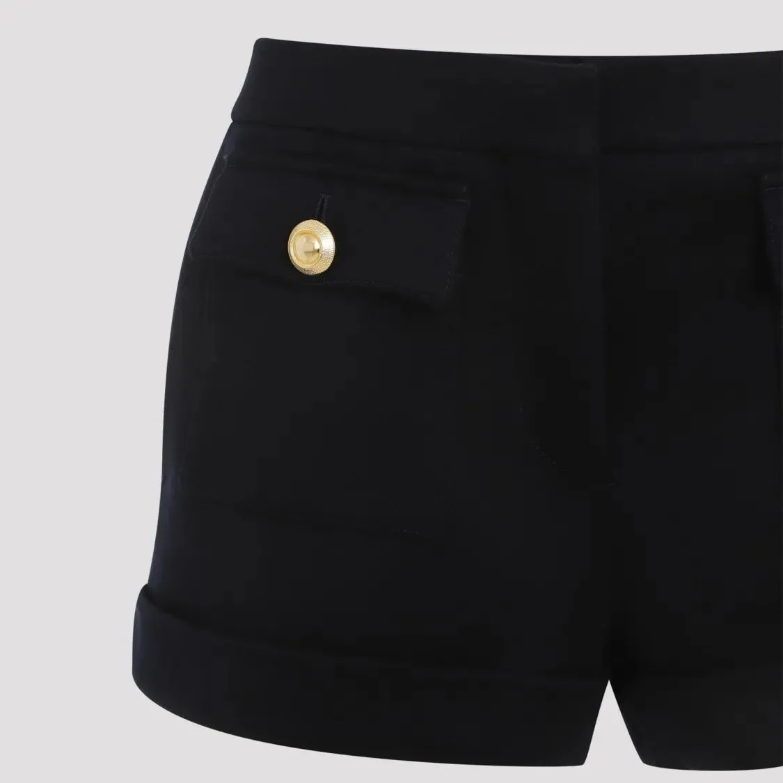 Tom Ford - Tailored Wool-Cashmere Blend Shorts With Pocket De - Größe 42 - schwarz – Bild 2