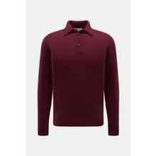 Filippo de Laurentiis - Herren - Strickpolo bordeaux Filippo de Laurentiis - Herren - Strickpolo bordeaux