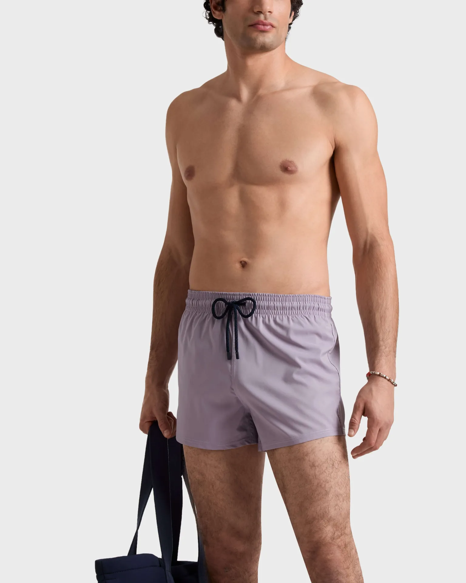 Vilebrequin - Kurze Und Figurbetonte Einfarbige Stretch-bademode Für Herren - Bademode - Man - Violett - Größe XXXL – Bild 3