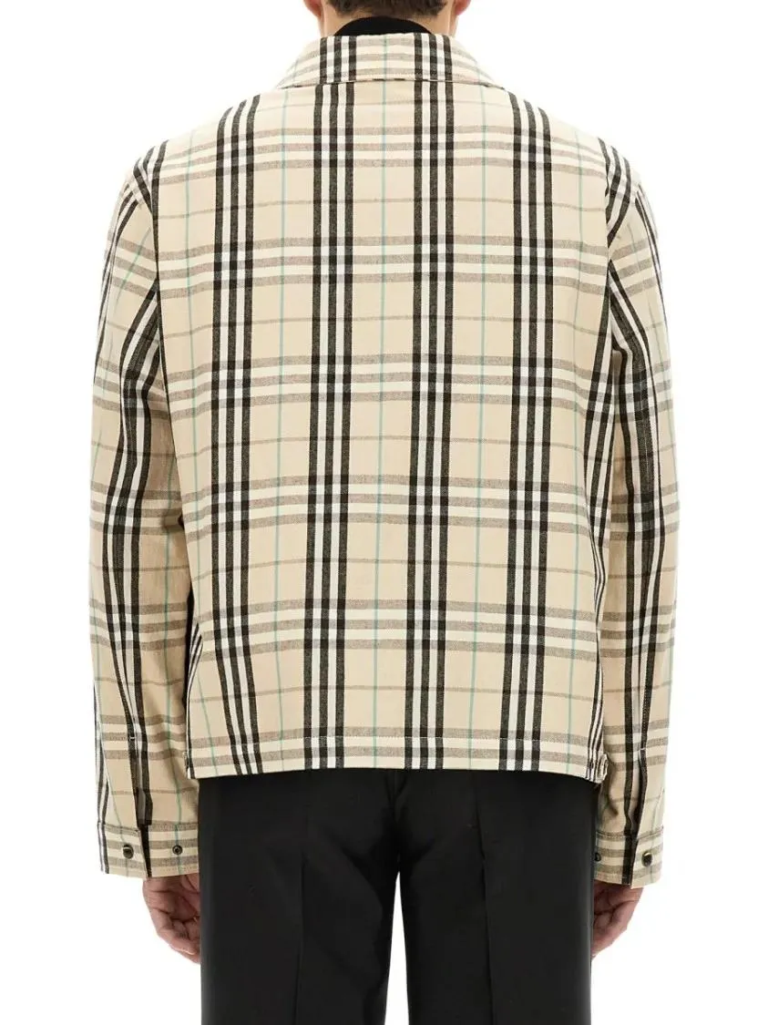 Burberry - "Vintage Check" Jacket - Größe XL - beige – Bild 3