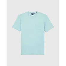 Vilebrequin - Solid T-shirt Aus Bio-baumwolle In Naturfarben Für Herren - T-shirt - Titan - Blau - Größe XL Vilebrequin - Solid T-shirt Aus Bio-baumwolle In Naturfarben Für Herren - T-shirt - Titan - Blau - Größe XL