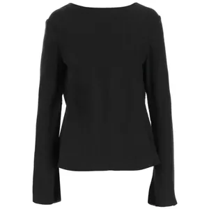 By Malene Birger - Laura Shirt In Cupro And Viscose - Größe 38 - schwarz By Malene Birger - Laura Shirt In Cupro And Viscose - Größe 38 - schwarz