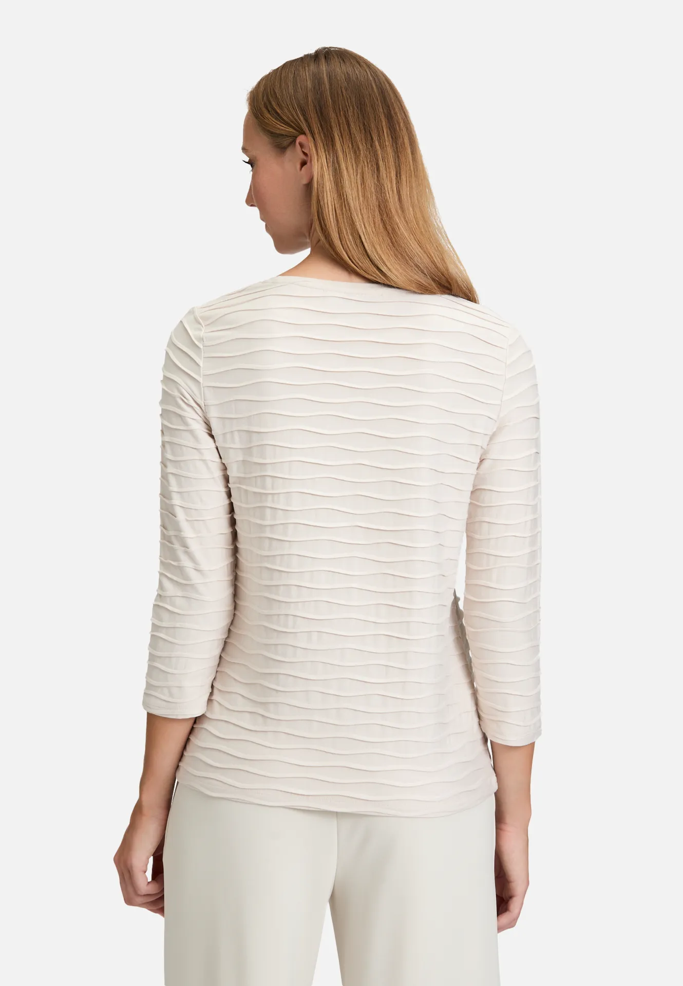 Basic Shirt mit Wellenstruktur Basic Shirt mit Wellenstruktur