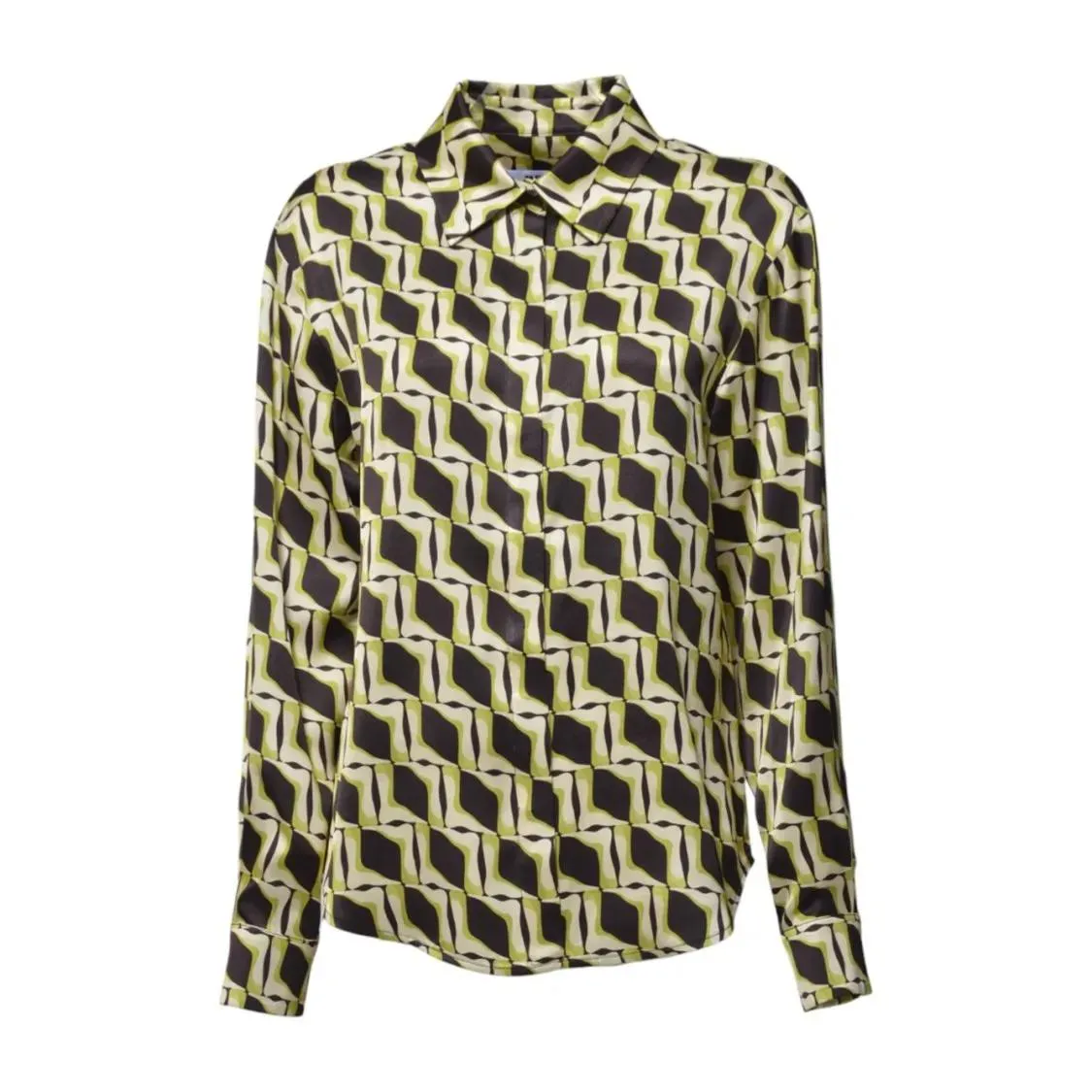 MSGM - Multicolor Printed Viscose Satin Shirt - Größe 42 - bunt MSGM - Multicolor Printed Viscose Satin Shirt - Größe 42 - bunt
