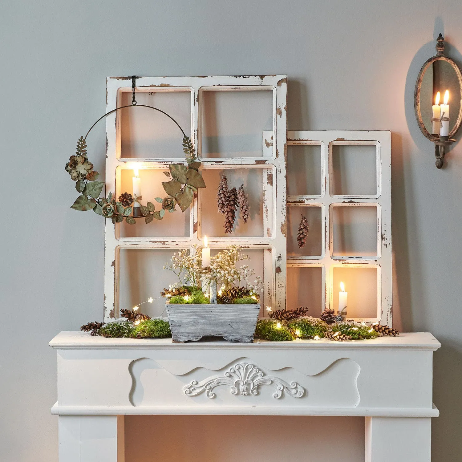 Deko-Fenster 2er Set Mael Coluim – Bild 2