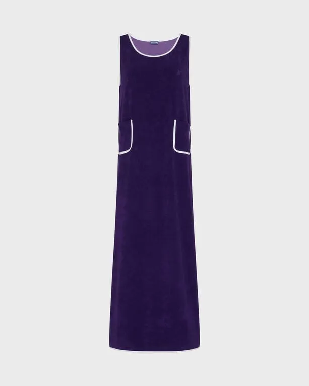 Vilebrequin - Langes Solid Frottee-trägerkleid Für Damen - Kleid - Lindsay - Violett - Größe XS Vilebrequin - Langes Solid Frottee-trägerkleid Für Damen - Kleid - Lindsay - Violett - Größe XS
