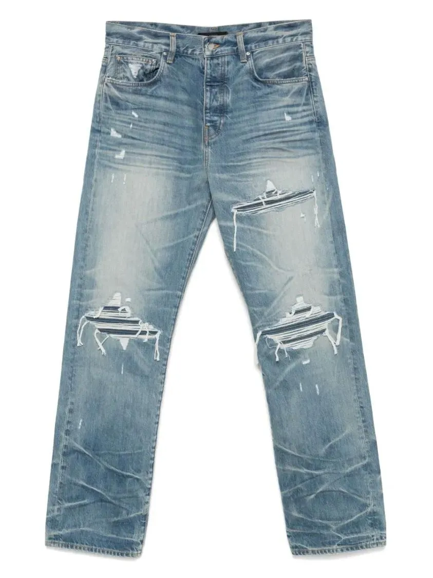 Amiri - Relaxed Fit Blue Denim Jeans - Größe 33 - blue Amiri - Relaxed Fit Blue Denim Jeans - Größe 33 - blue