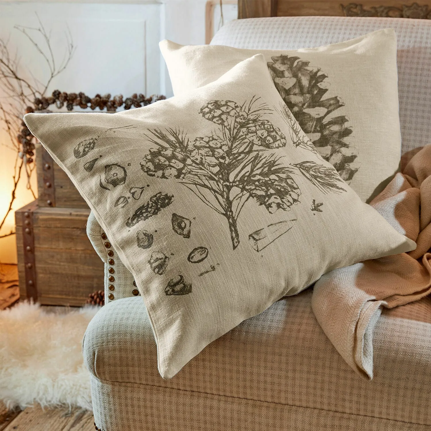 Kissenhülle 2er Set Pinus – Bild 4