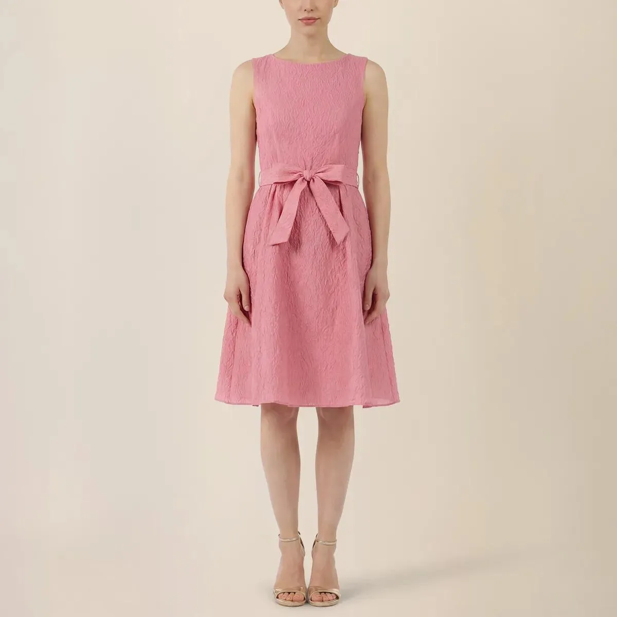 Apart - Kurzes Jacquardkleid - Größe 38 - rosa – Bild 4