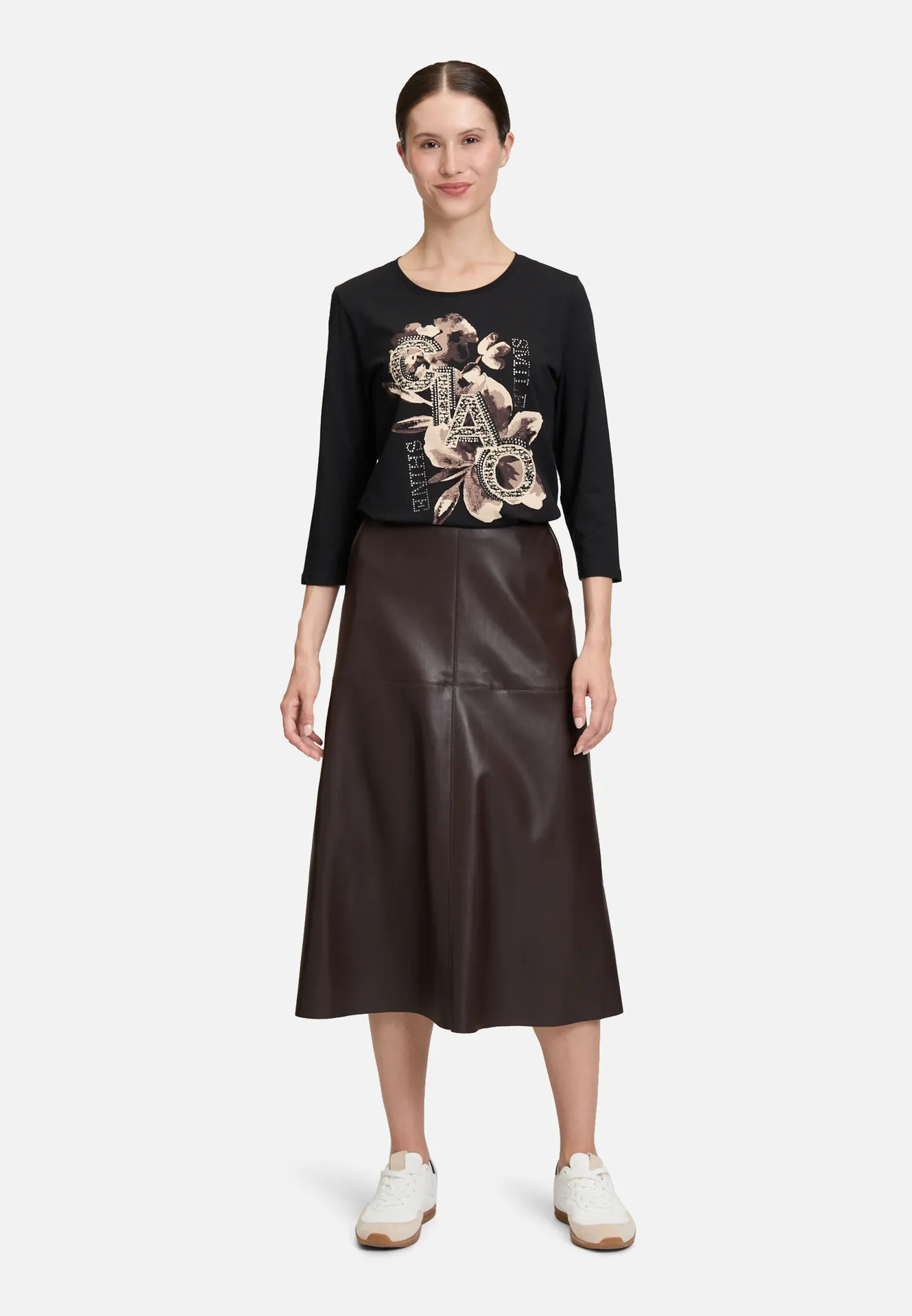 Basic Shirt mit Placement – Bild 2