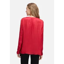 Satin-Bluse langarm Satin-Bluse langarm