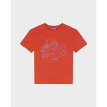 Vilebrequin - Octopus T-shirt Aus Bio-baumwolle Für Jungen - T-shirt - Gabin - Rot - Größe 12 Vilebrequin - Octopus T-shirt Aus Bio-baumwolle Für Jungen - T-shirt - Gabin - Rot - Größe 12