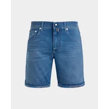 Vilebrequin - Tropical Turtles Bermudashorts Aus Denim Im 5-taschen-design Für Herren - Bermuda - Garonne - Blau - Größe 36 Vilebrequin - Tropical Turtles Bermudashorts Aus Denim Im 5-taschen-design Für Herren - Bermuda - Garonne - Blau - Größe 36