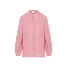 Gabriela Hearst - Laetitia Pink Linen Blouse - Größe 40 - pink Gabriela Hearst - Laetitia Pink Linen Blouse - Größe 40 - pink