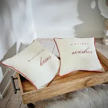 Kissenhülle 2er Set Mistletoe kisses Kissenhülle 2er Set Mistletoe kisses