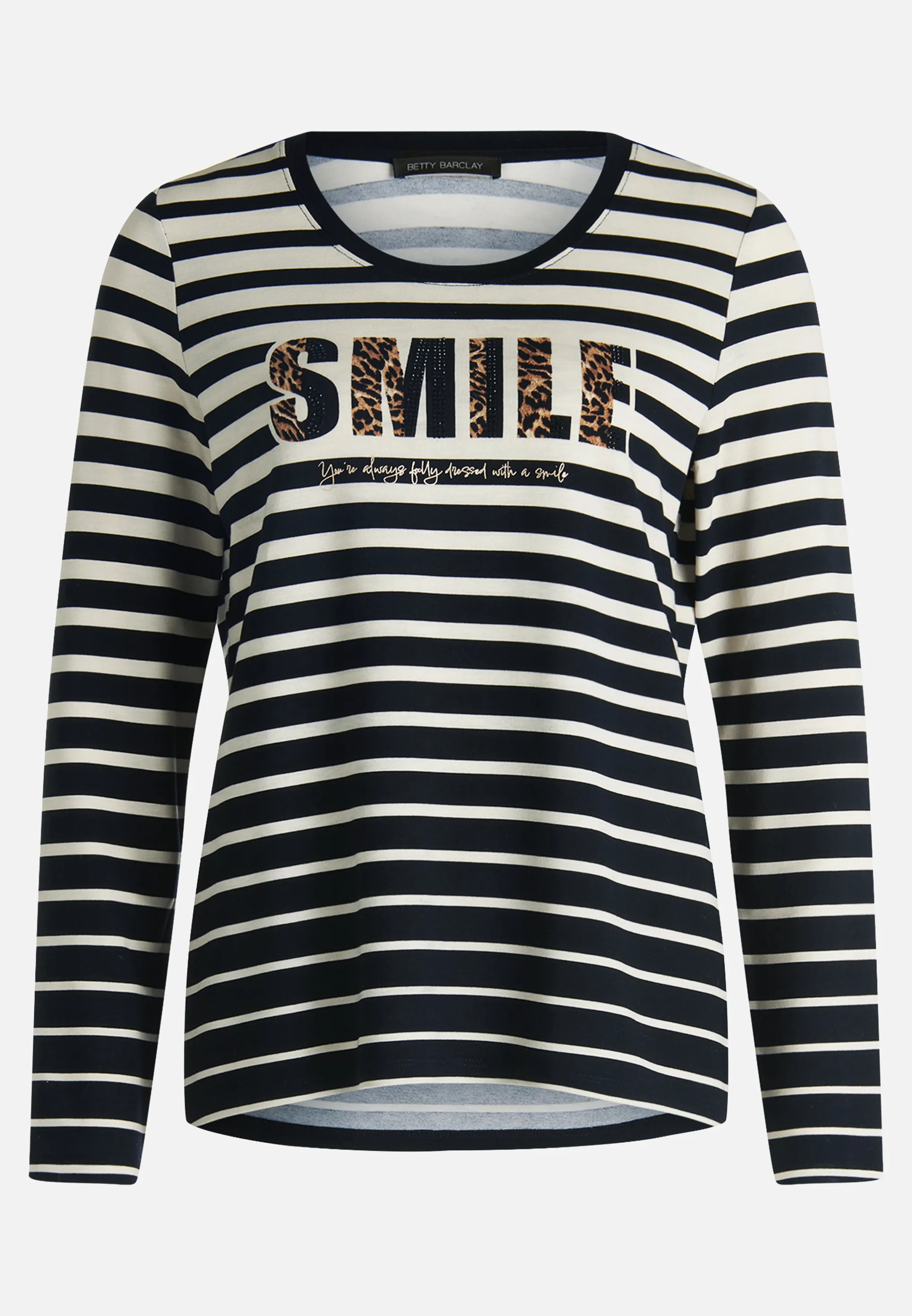 Basic Shirt mit Print – Bild 3