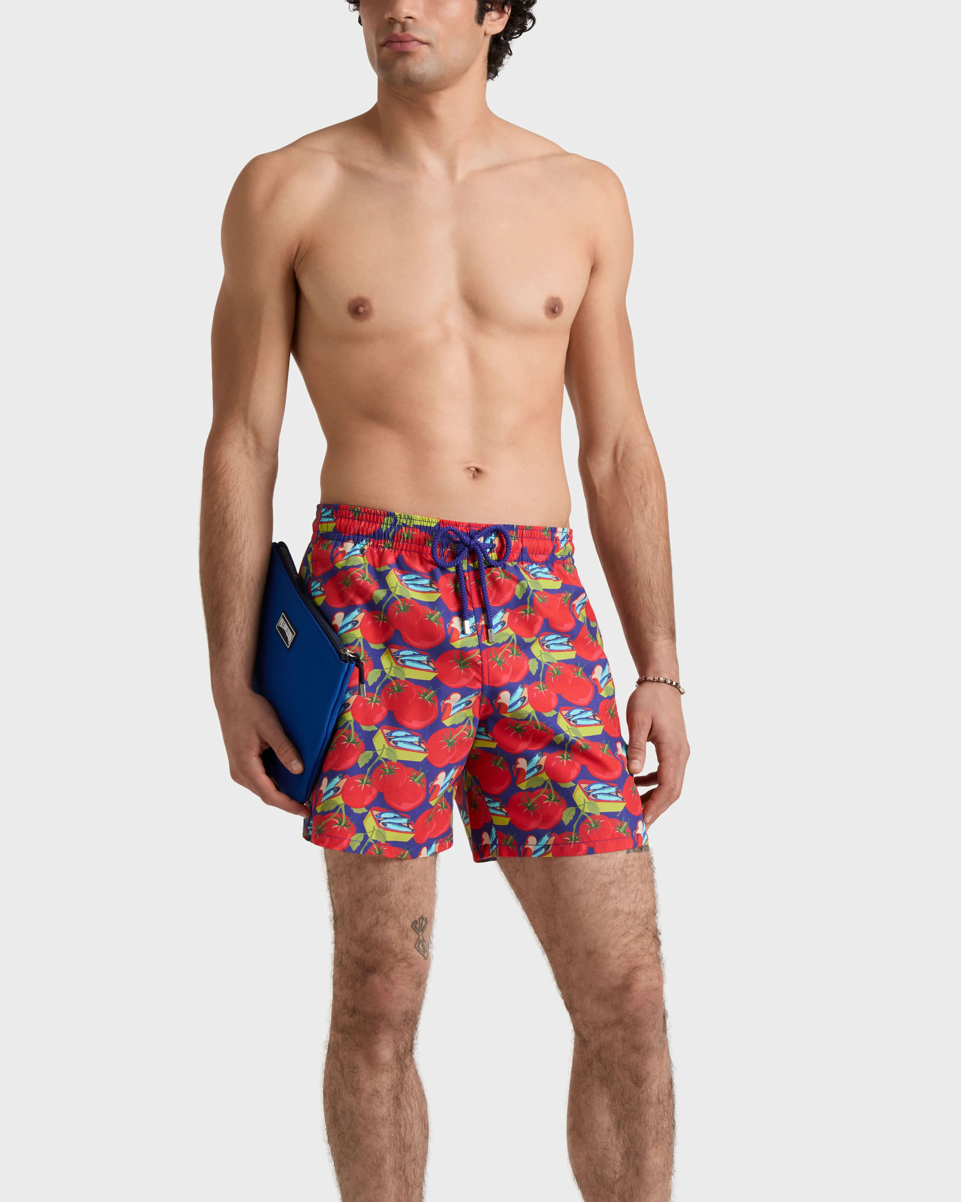 Vilebrequin - Sardine And Tomato Badeshorts Für Herren - Bademode - Moorea - Blau - Größe S – Bild 3