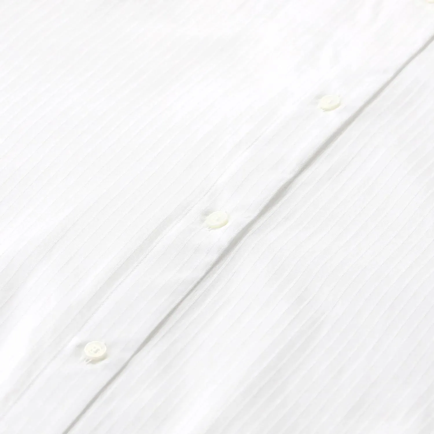 TOTEME - Gestreifte Hemdbluse aus Baumwolle - Größe 40 - weiß – Bild 2