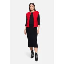 Grobstrickjacke ohne Arm