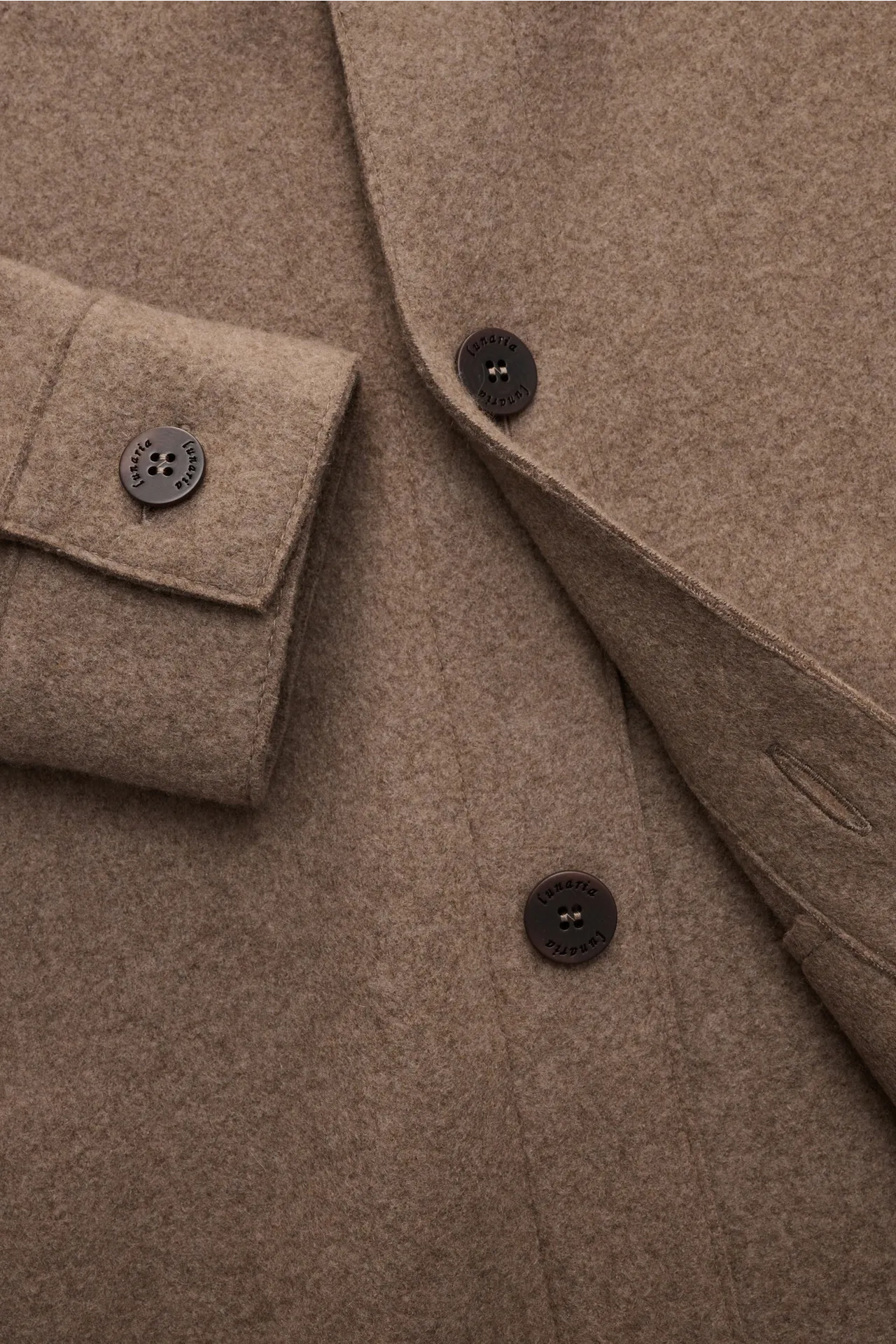 Lunaria Cashmere - Herren - Cashmere Jacke hellbraun – Bild 4