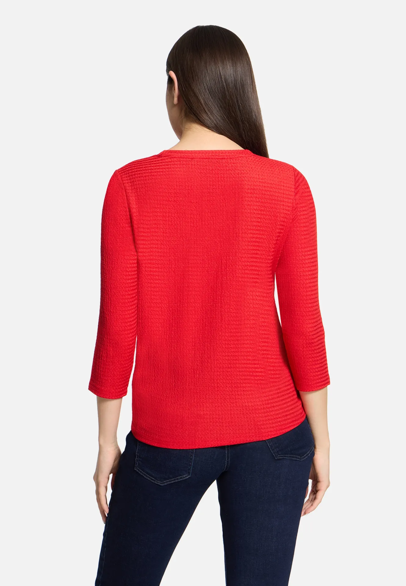 Strukturshirt mit Rundhalsausschnitt Strukturshirt mit Rundhalsausschnitt