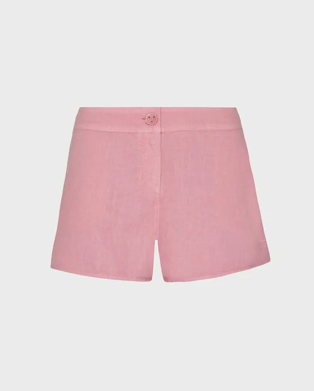 Vilebrequin - Bermudashorts Aus Leinen Für Damen - Bermuda - Loise - Rosa - Größe M Vilebrequin - Bermudashorts Aus Leinen Für Damen - Bermuda - Loise - Rosa - Größe M