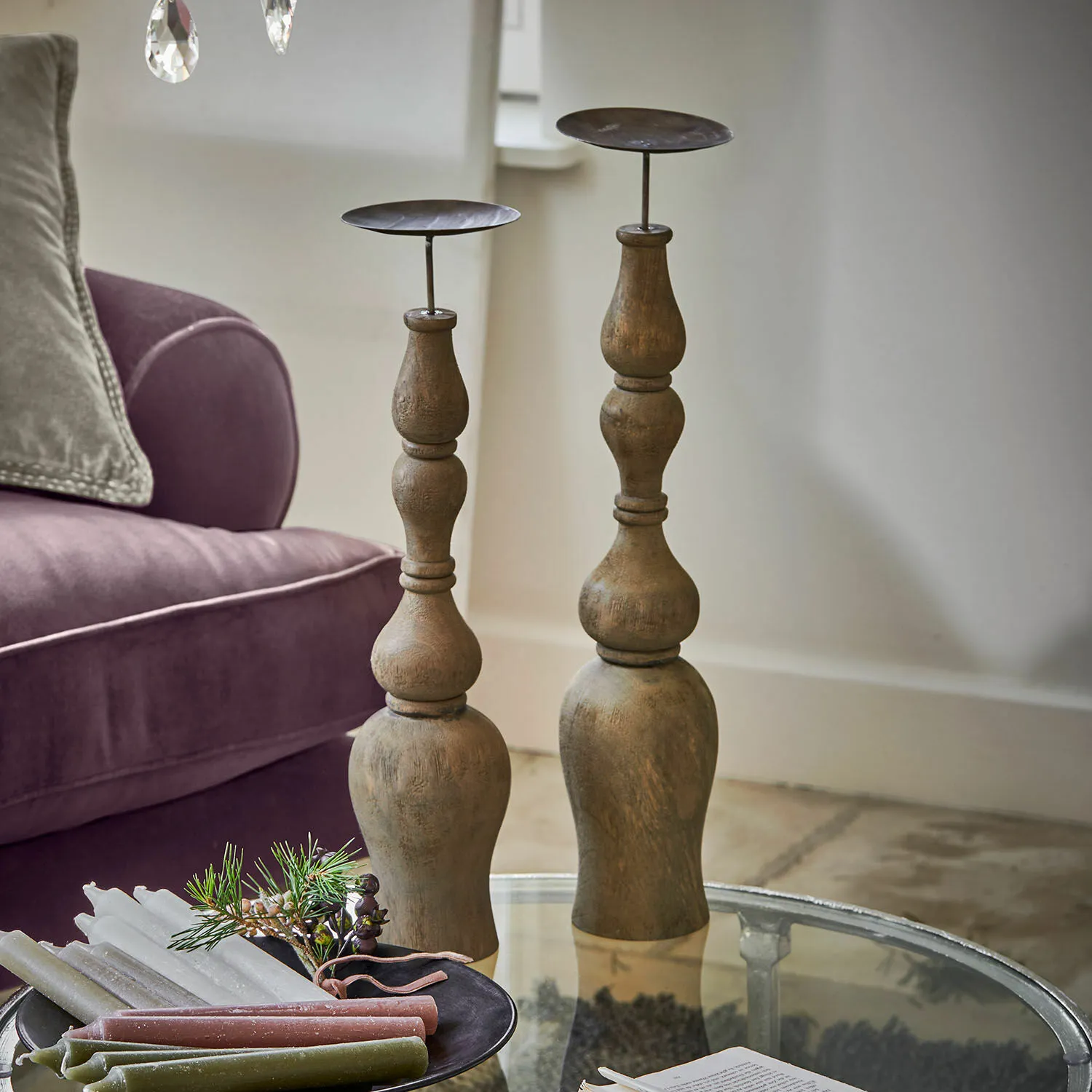 Kerzenständer 2er Set Fleuries-sur-Marne – Bild 4