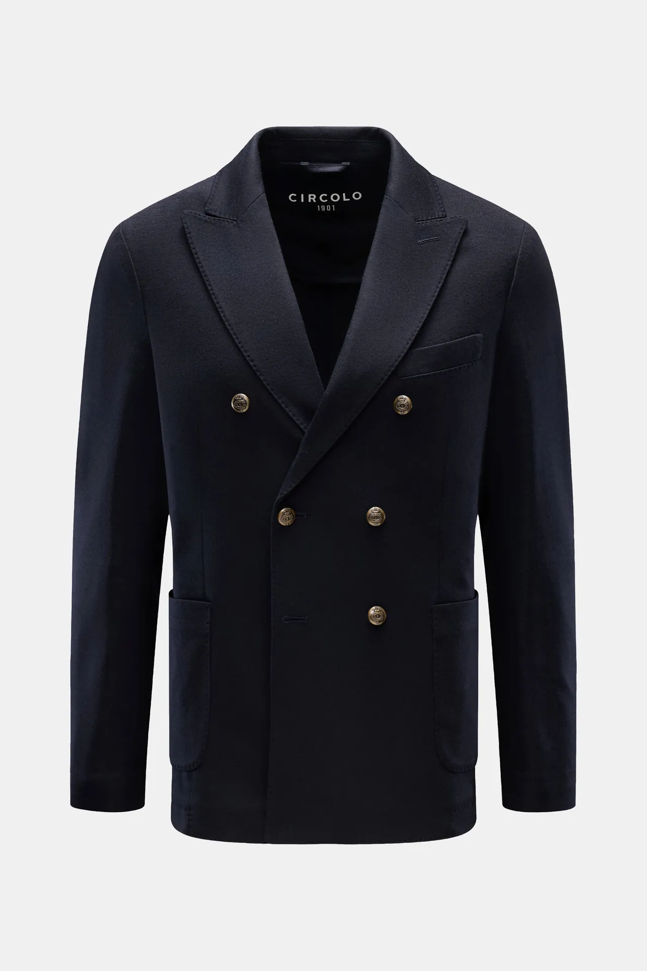 Circolo 1901 - Herren - Jersey-Sakko navy Circolo 1901 - Herren - Jersey-Sakko navy